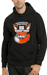 What Does The Fox Say? Ring-Ding-Ding-Ding Adult Hoodie
