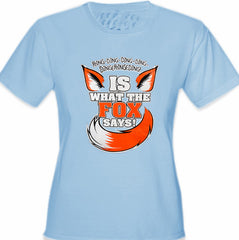 What Does The Fox Say? Ring-Ding-Ding-Ding Girl's T-Shirt