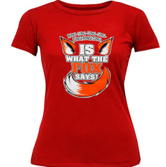 What Does The Fox Say? Ring-Ding-Ding-Ding Girl's T-Shirt