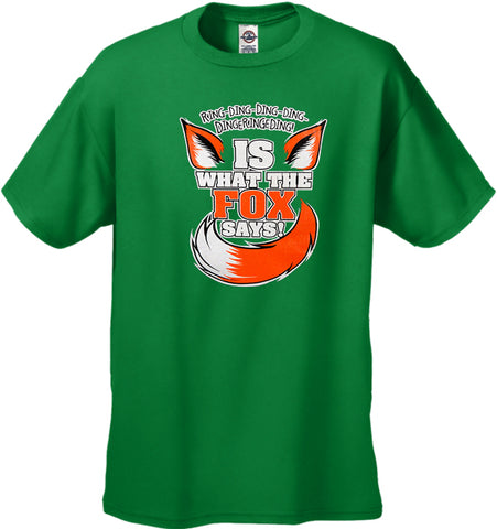 What Does The Fox Say? Ring-Ding-Ding-Ding Kid's T-Shirt