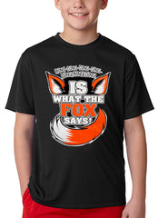 What Does The Fox Say? Ring-Ding-Ding-Ding Kid's T-Shirt 