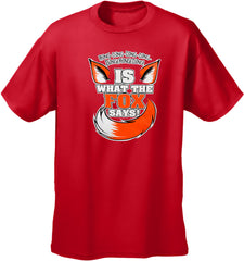 What Does The Fox Say? Ring-Ding-Ding-Ding Kid's T-Shirt
