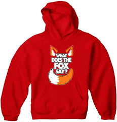 What Does The Fox Say? YLVIS YouTube Video Adult Hoodie