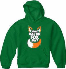 What Does The Fox Say? YLVIS YouTube Video Adult Hoodie