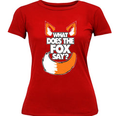 What Does The Fox Say? YLVIS YouTube Video Girl's T-Shirt