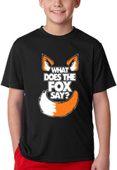 What Does The Fox Say? YLVIS YouTube Video Kid's T-Shirt 