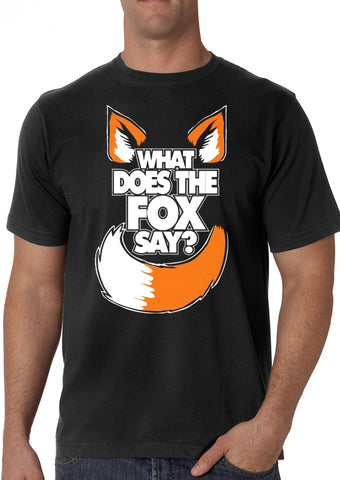 What Does The Fox Say? YLVIS YouTube Video Mens T-Shirt