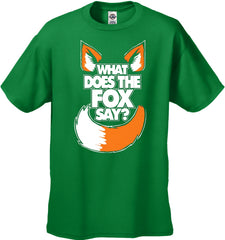 What Does The Fox Say? YLVIS YouTube Video Mens T-Shirt