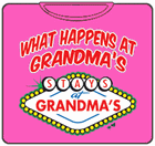 What Happens At Grandma's House Kids T-Shirt