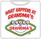 What Happens At Grandma's House Kids T-Shirt