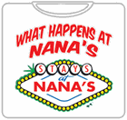 What Happens At Nana's House Kids T-Shirt