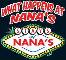 What Happens At Nana's House Kids T-Shirt