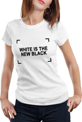 White Is The New Black Girl's T-Shirt
