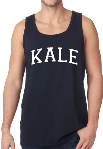 White Print Kale Tanktop