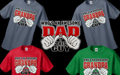 Who's An Awesome Grandpa? This Guy Men's T-Shirt