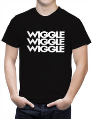 Wiggle Song Lyric Men's T-Shirt 