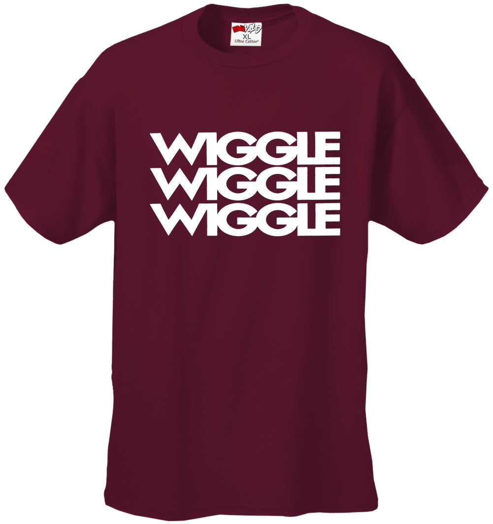 Wiggle Song Lyric Men's T-Shirt
