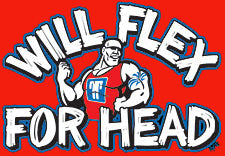 Will Flex For Head Hoodie
