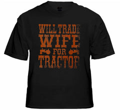 Will Trade Wife For Tractor Vintage T-Shirt