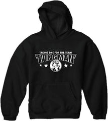 Wingman Taking One For The Team Hoodie