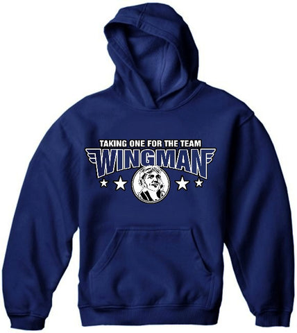 Wingman Taking One For The Team Hoodie