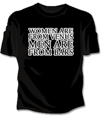 Women Venus Men Bars Girls T-Shirt