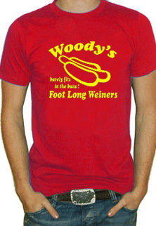 Woody's Foot Long Weiners T-Shirt