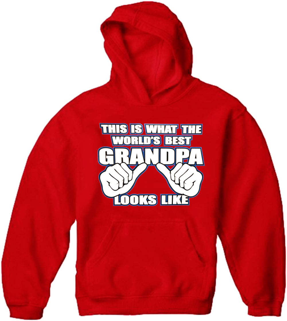 World's Best Grandpa Adult Hoodie