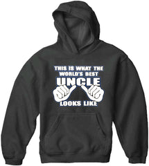 World's Best Uncle Adult Hoodie