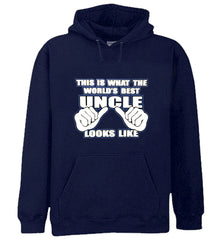 World's Best Uncle Adult Hoodie