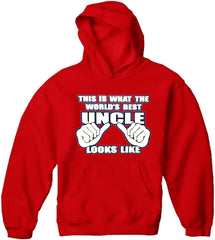 World's Best Uncle Adult Hoodie