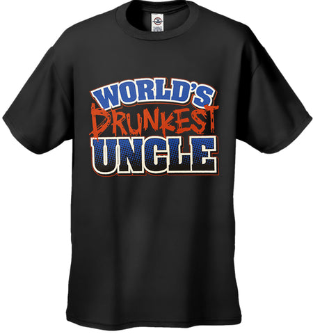 World's Drunkest Uncle Men's T-Shirt