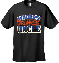 World's Drunkest Uncle Men's T-Shirt