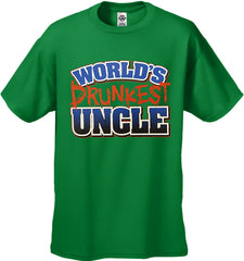 World's Drunkest Uncle Men's T-Shirt