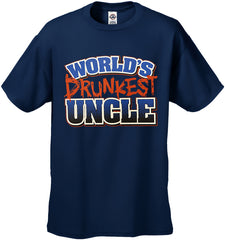 World's Drunkest Uncle Men's T-Shirt