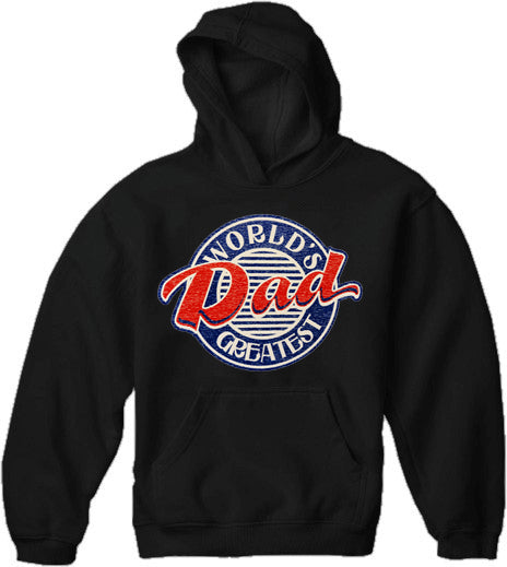 World's Greatest Dad Vintage Adult Hoodie