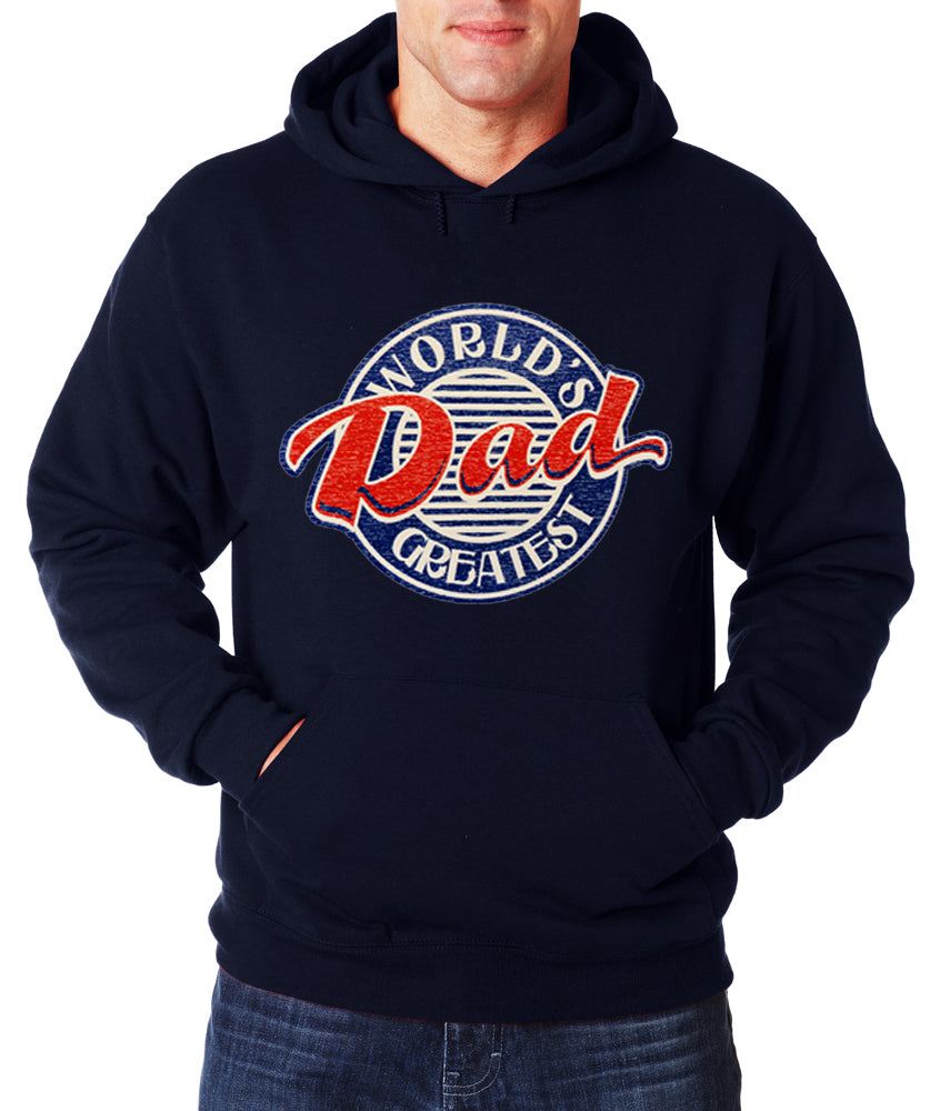 World's Greatest Dad Vintage Adult Hoodie