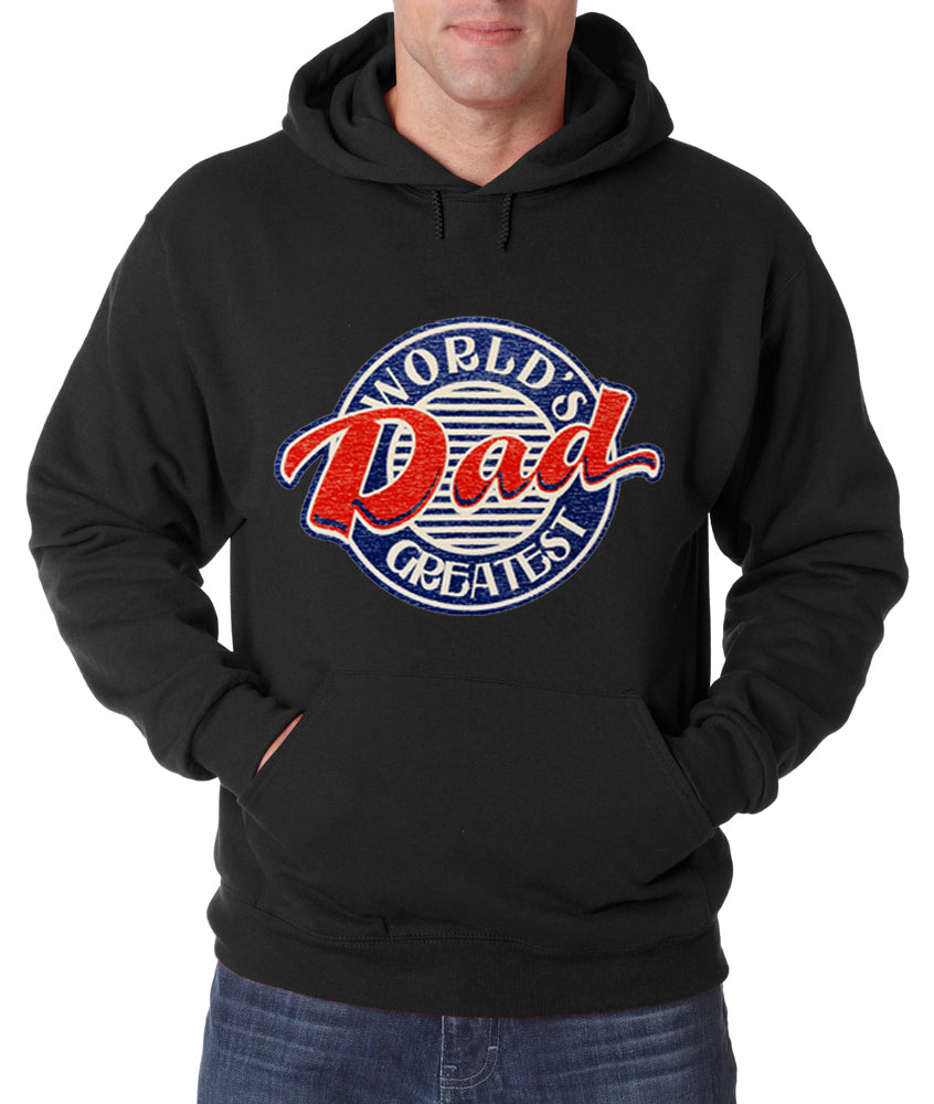 World's Greatest Dad Vintage Adult Hoodie