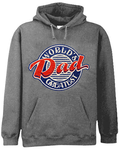 World's Greatest Dad Vintage Adult Hoodie