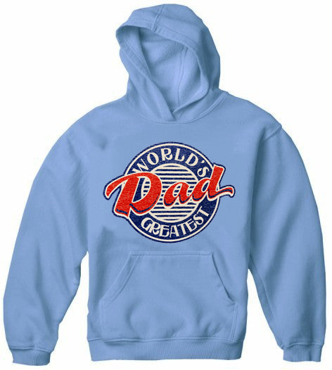 World's Greatest Dad Vintage Adult Hoodie