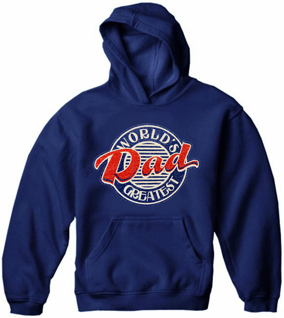 World's Greatest Dad Vintage Adult Hoodie