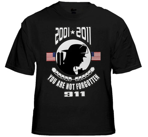 World Trade Center - You Are Not Forgotten 2001-2011 T-Shirt