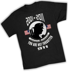 World Trade Center - You Are Not Forgotten 2001-2011 T-Shirt