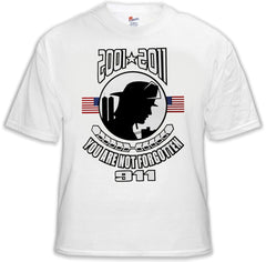 World Trade Center - You Are Not Forgotten 2001-2011 T-Shirt