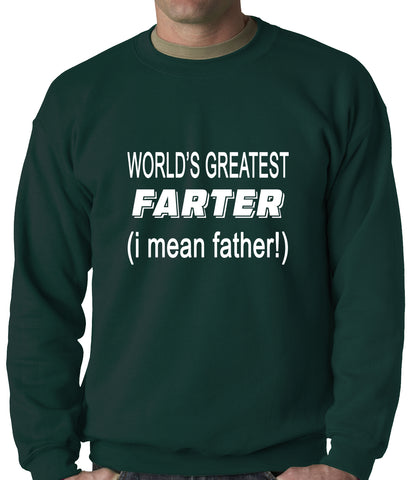 Worlds Greatest Farter Adult Crewneck