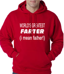 Worlds Greatest Farter Adult Hoodie
