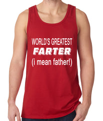 Worlds Greatest Farter Tank Top