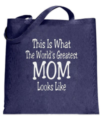 Worlds Greatest Mother Tote Bag