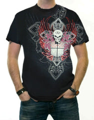Xzavier "AXR Crest" T-Shirt (Black) - X-Large