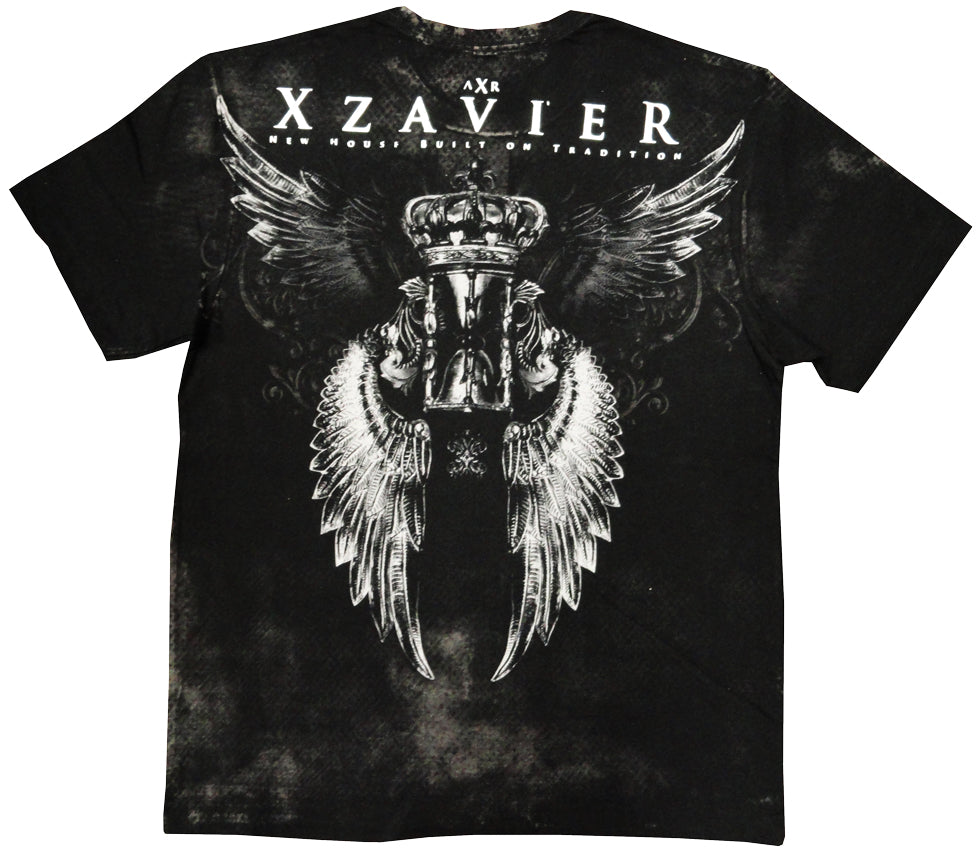 Xzavier "Down With Royalty" Men's T-Shirt (Black)